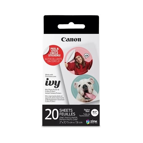 Canon ZINK Pre Cut Circle Sticker Pack 1