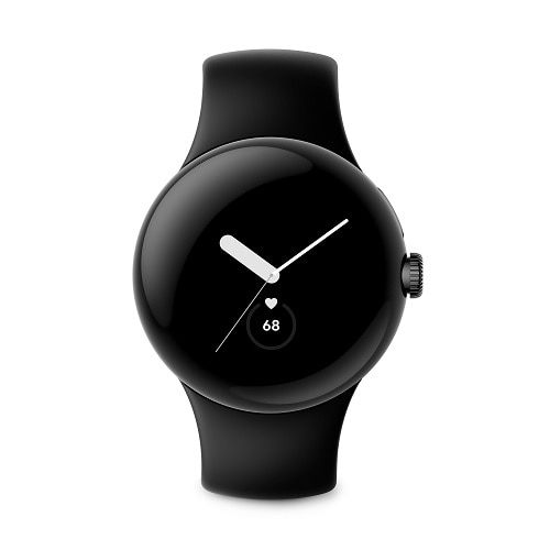 Google Pixel Watch - Matte Black Stainless Steel case - Obsidian