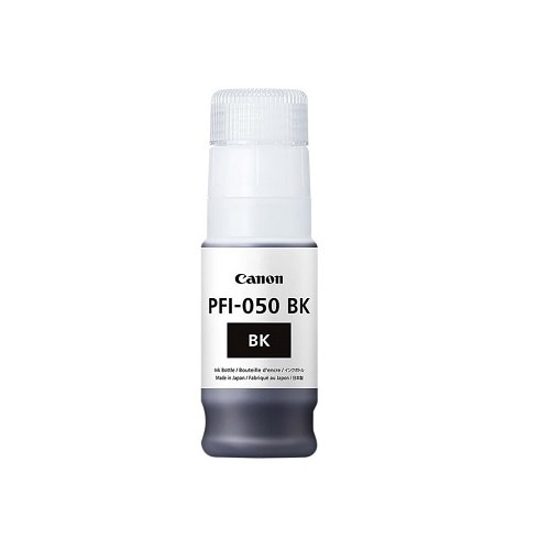 Canon PFI-050 BK Original Inkjet Ink Cartridge - Black Pack 1