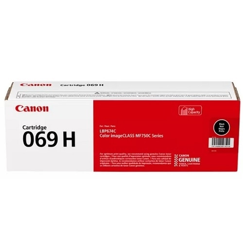 Canon 069 Black Toner Cartridge, High Capacity 1