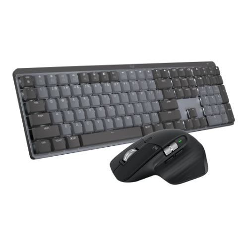 Logitech MX Mechanical Wireless Tactile Quiet Keyboard + Logitech