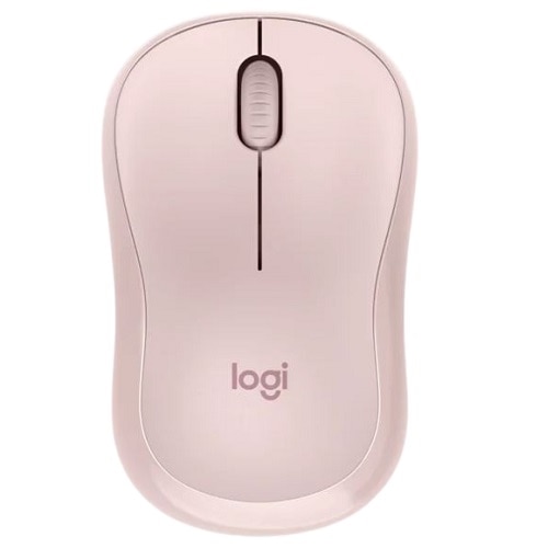 Logitech M240 Silent Bluetooth Mouse, Compact, Portable, Smooth Tracking, Rose - Mouse - wireless - Bluetooth - rose 1