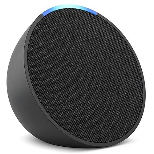 Amazon Echo Pop - Smart speaker - Bluetooth, Wi-Fi - App-controlled - charcoal