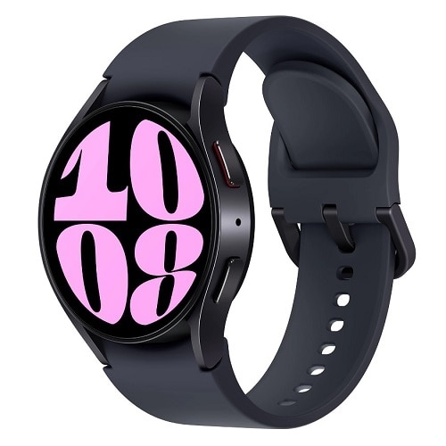 Samsung Galaxy Watch6 - 40 mm - Smart watch with sport band - Band size: S/M - NFC, Wi-Fi, Bluetooth - Graphite 1