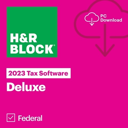 Download H&R Block Tax Software Deluxe 2023 Windows 1