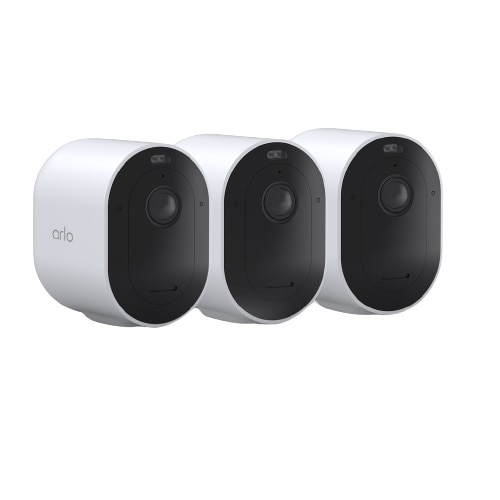 Arlo Pro 5S 2K 3 Spotlight Camera Kit - White 1