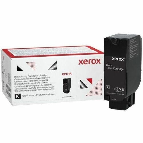 Xerox Genuine Xerox® VersaLink® C620 Color Printer Black High capacity Toner Cartridge (20000 Pages) - 006R04624 1