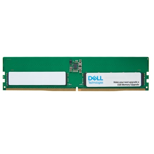 Dell Memory Upgrade - 16 GB - 1Rx8 DDR5 UDIMM 5600 MT/s ECC (Not Compatible with 4800 MT/s DIMMs) 1