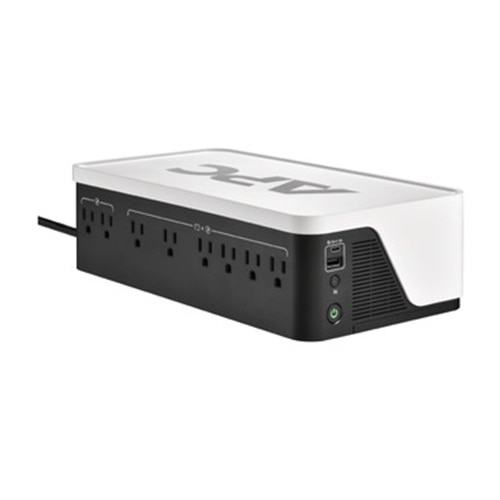 APC Back-UPS, 900VA/540W, Floor/Wall Mount, 120V, 8x NEMA 5-15R outlets, USB Type A + C Ports 1