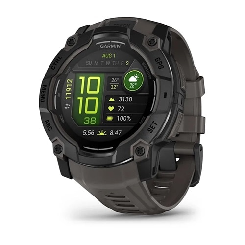 GARMIN - 【新品未開封】 Instinct 2 Dual Power Graphite Garmin Instinct 2 Solar 45 mm Smartwatch Fiber reinforced