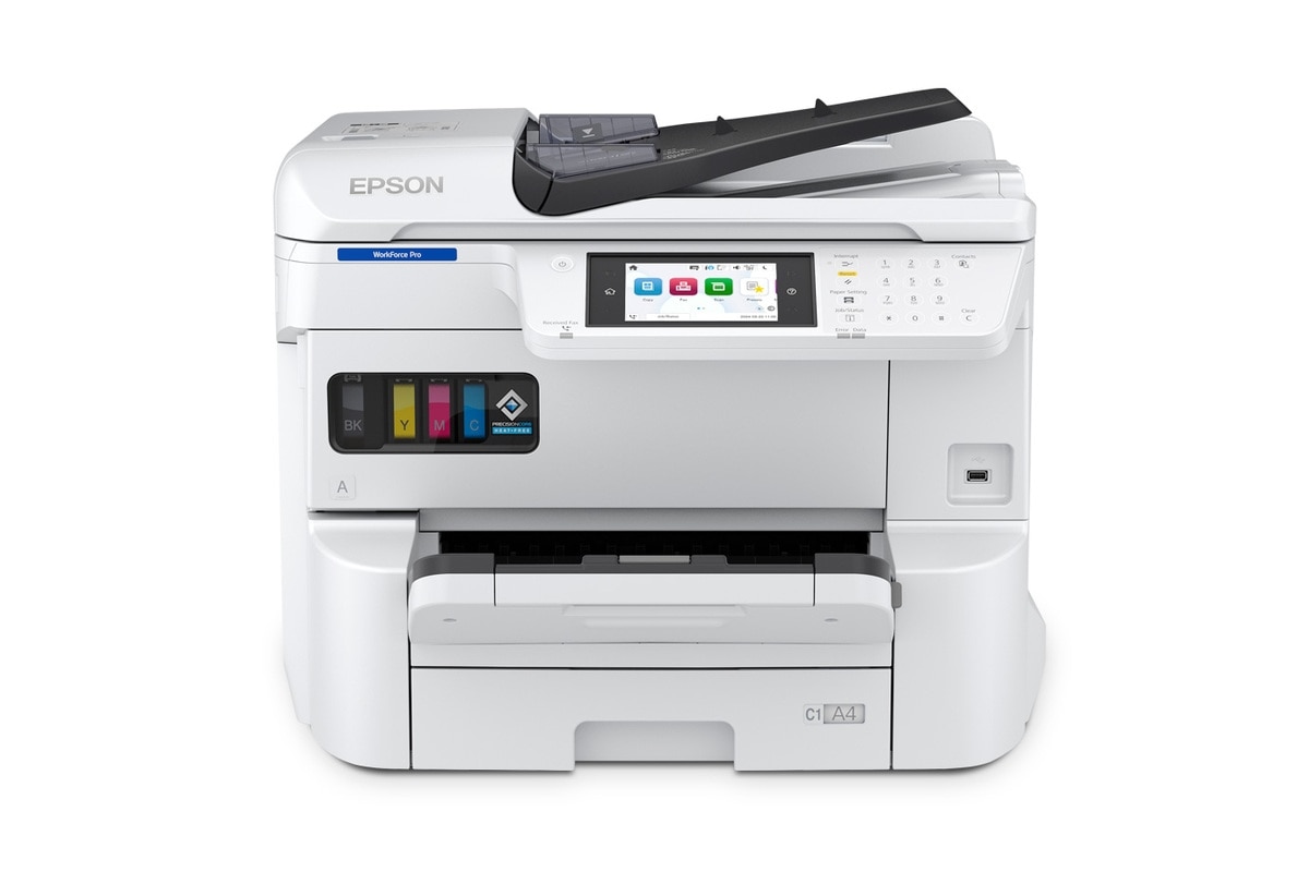 Epson WorkForce Pro EM-C7100 Wired & Wireless Inkjet Multifunction Printer - Color 1