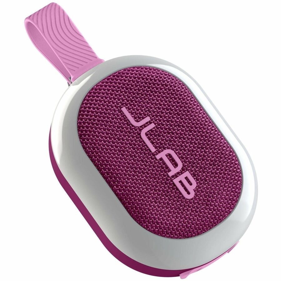 JLab Pop Party Portable Bluetooth Speaker System - 5 W RMS - Mulberry - Battery Rechargeable 1