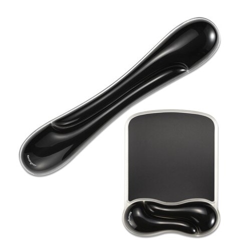 Kensington Duo Gel Mouse & Keyboard Wrist Rest Bundle - Black 1