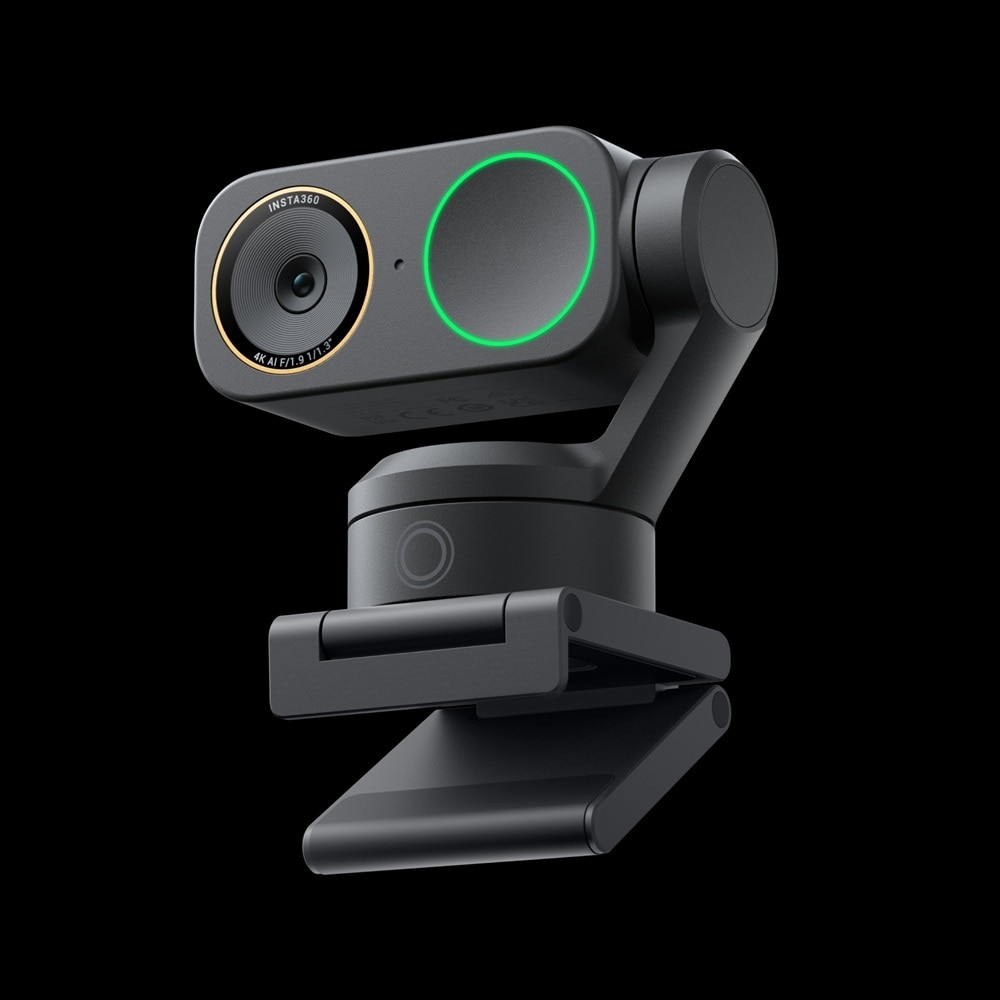 Insta360 Link 2 Pro Webcam - 60 fps - Graphite Black - USB 2.0 Type C - 1 Pack(s) 1
