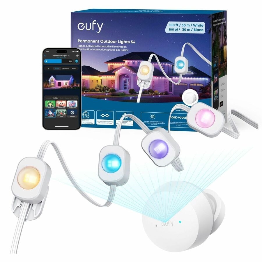 eufy S4 Permanent Outdoor Lights - 100FT 1