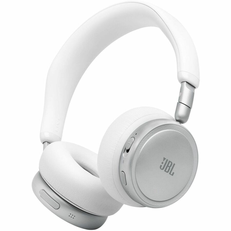 JBL Wireless On-Ear Noise Cancelling Headphones - White 1