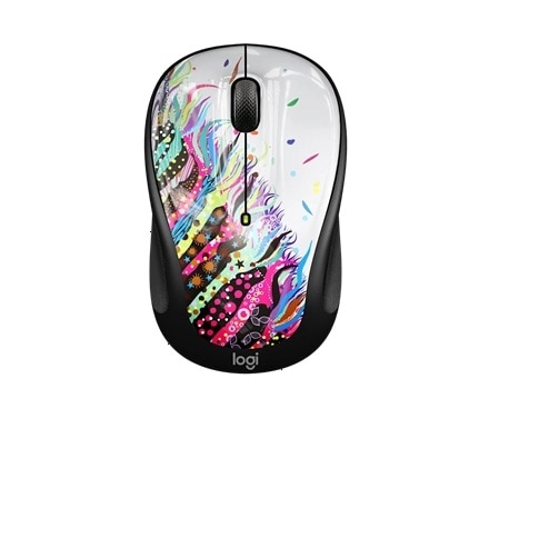 M325s Wireless Mouse - Celebration Black 1