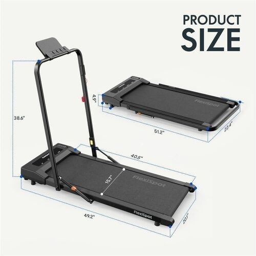 Flexispot 2-in-1 Under Desk Walking Treadmill (MotionX Pro) 1