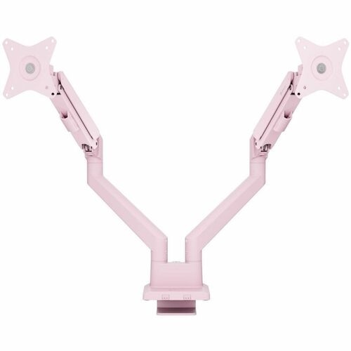 Arozzi Alzare Neo Duo Gas Spring Monitor Arm - Pink 1