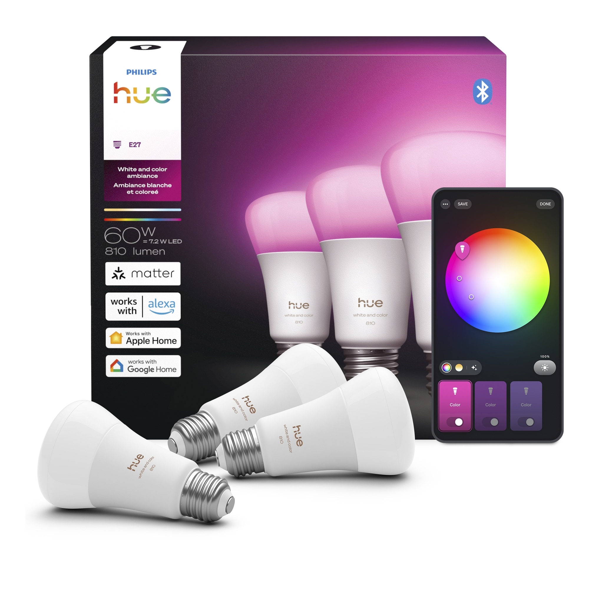 Philips Hue LED Light Bulb 1