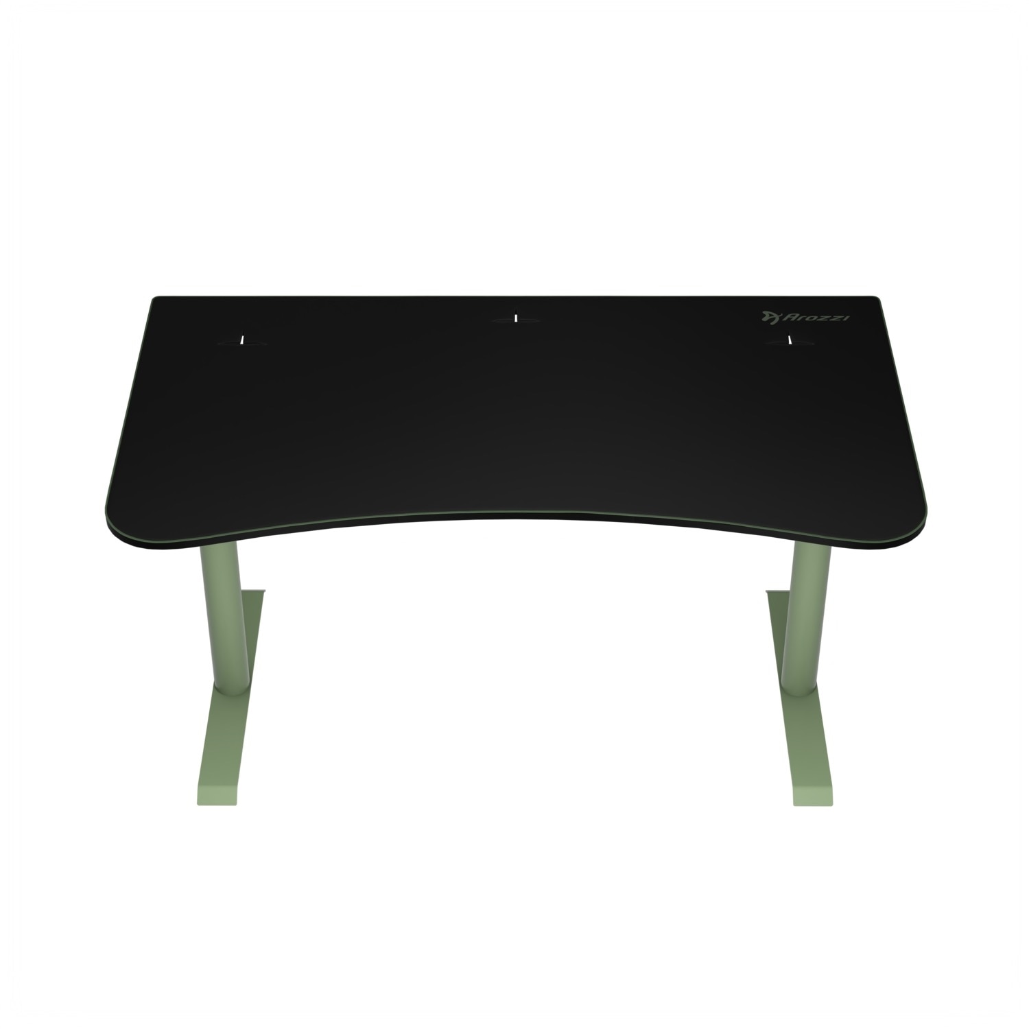 Arozzi Arena Medium Gaming Desk - Forest Green 1