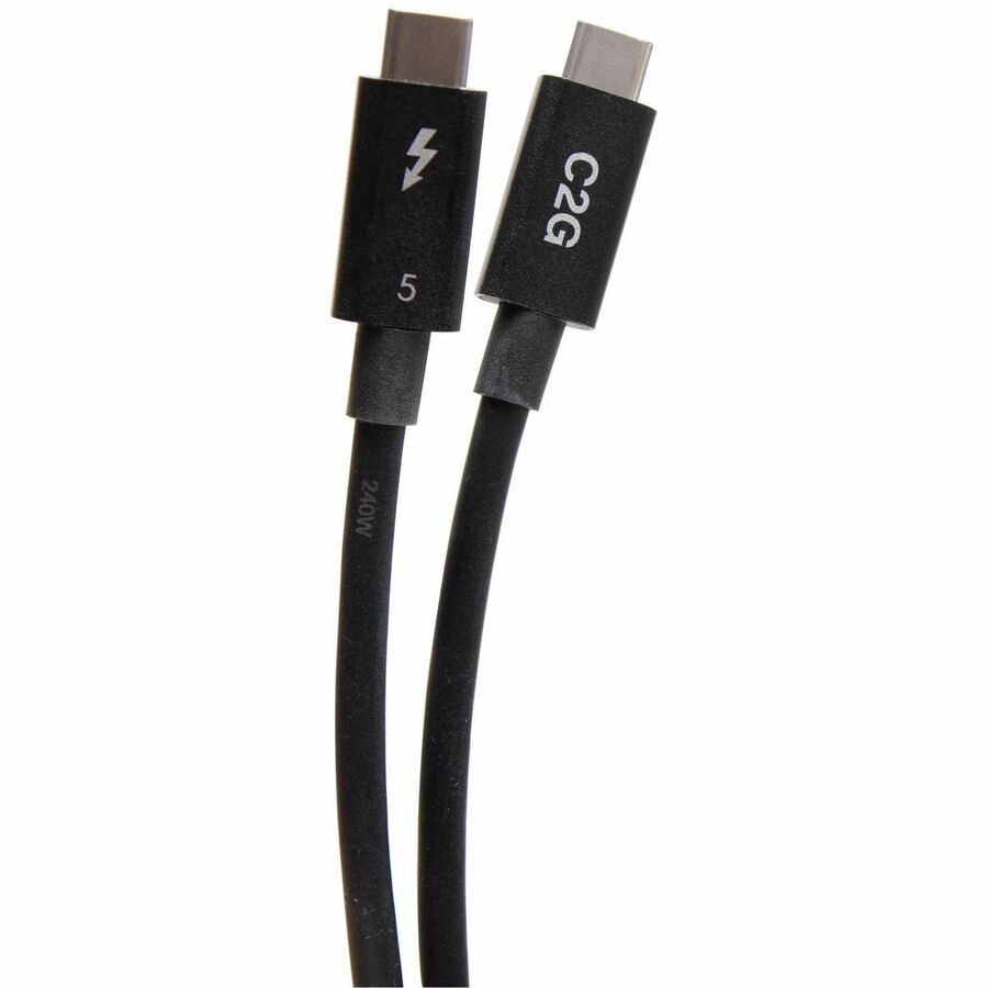 C2G 3.25ft (1m) Thunderbolt™ 5 USB-C® Active Cable (80Gbps) - 8K @60Hz - M/M 1