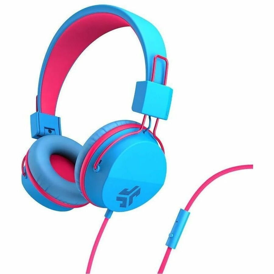 Jlab JBuddies Studio Wired Headphones - Blue/Pink 1
