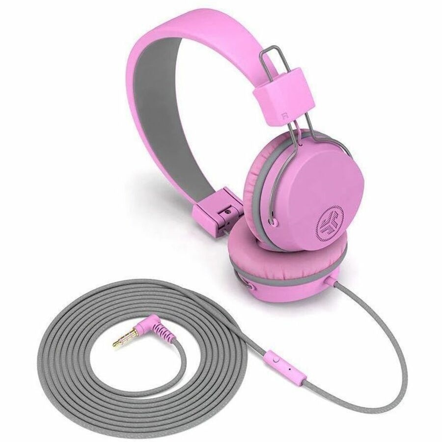Jlab JBuddies Studio Wired Headphones - Pink 1