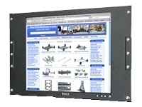 7U Flush Rack Mount Monitor with Dell E170S 17 inch Flat Panel LCD Monitor 1