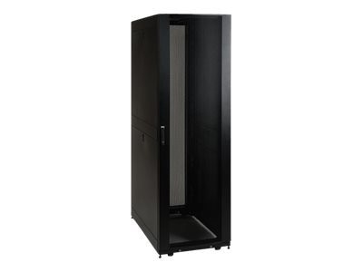 Tripp Lite 42U Rack Enclosure Server Cabinet Threaded 10-32 Mounted Holes - Rack - cabinet - black - 42U - 19-inch 1