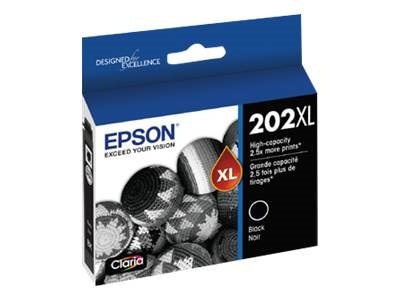 Epson 202XL With Sensor High Capacity Black original ink cartridge for Expression Home XP-5100, WorkForce WF-2860 1