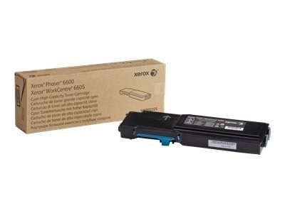 Xerox Phaser 6600 - High Capacity - cyan - original - toner cartridge - for Phaser 6600; WorkCentre 6605 1