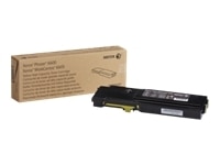 Xerox Phaser 6600 - High Capacity - yellow - original - toner cartridge - for Phaser 6600; WorkCentre 6605 1