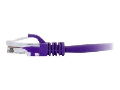 C2G 1ft Cat6 Snagless Unshielded (UTP) Ethernet Network Patch Cable - Purple - patch cable - 1 ft - purple 1