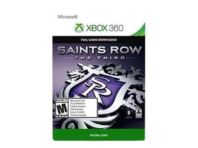 Download Xbox Saints Row The Third Xbox 360 Digital Code 1