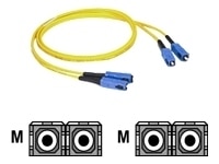 C2G 4m SC-SC 9/125 Duplex Single Mode OS2 Fiber Cable - Yellow - 13ft - patch cable - 4 m - yellow 1