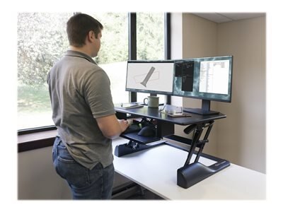 ergotech manual sit to stand desk