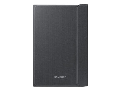 Samsung Book Cover EF-BT350B - Flip cover for tablet - dark titanium - for Galaxy Tab A (8 in) 1
