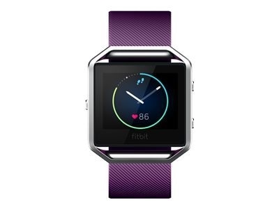 Bestuiver Partina City Nadenkend Fitbit Blaze Smart Fitness Watch (Large) - Plum | Dell USA