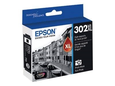Epson 302XL With Sensor High Capacity Photo Black Original - ink cartridge 1