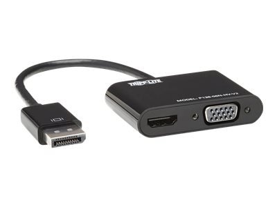 Tripp Lite DisplayPort to HDMI VGA Adapter Converter 4K x 2K @ 24/30Hz DP to HDMI VGA DPort 1.2 - video converter - b... 1