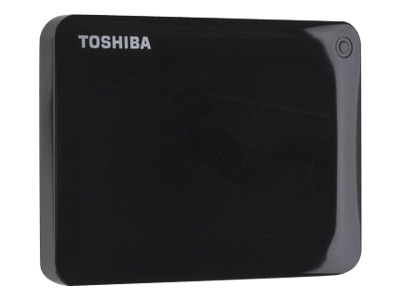Toshiba Canvio portable 3TB USB 3.0 external hard drive - black 1