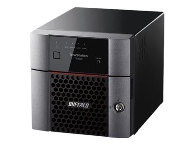 BUFFALO TeraStation 3220DN TS3220DN0402 - NAS server - 2 bays - 4 TB - SATA 6Gb/s - HDD 2 TB x 2 - RAID 0, 1, JBOD - RAM 1 GB - 2.5 Gigabit Ethernet - iSCSI support - TAA Compliant 1
