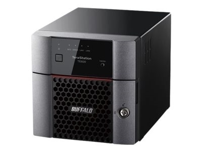 BUFFALO TeraStation 3220DN TS3220DN0402 - NAS server - 2 bays - 4 TB - SATA  6Gb/s - HDD 2 TB x 2 - RAID 0, 1, JBOD - RAM 1 GB - 2.5 Gigabit Ethernet - 