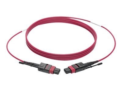 Tripp Lite MTP/MPO Multimode Patch Cable, 12 Fiber, 40/100 GbE, 40/100GBASE-SR4, OM4 Plenum-Rated (F/F), Push/Pull Ta... 1