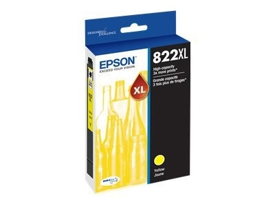 Epson T882 - High Capacity - yellow - original - ink cartridge - for WorkForce Pro WF-3820, WF-4820, WF-4830 1