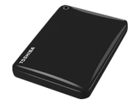 Toshiba Canvio portable 500GB USB 3.0 external hard drive - black