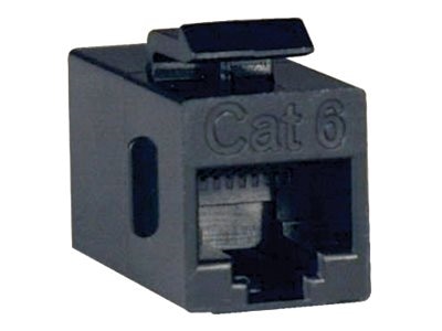 Tripp Lite Cat6 Straight Through Modular In-line Snap-in Coupler RJ45 F/F - Modular insert - 2 ports 1