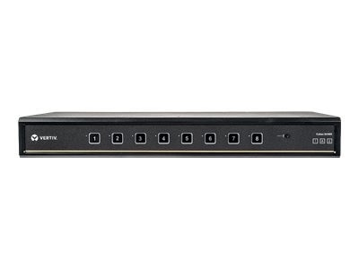 8-port Cybex SC985 - KVM / audio switch - 8 x KVM / audio - 1 local user - desktop - AC 100 - 240 V 1