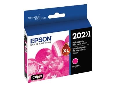 Epson 202XL With Sensor High Capacity Magenta original ink cartridge for Expression Home XP-5100, WorkForce WF-2860 1